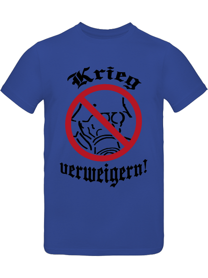 T-Shirt (m) "Krieg verweigern!"