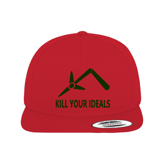 Classic 5 Panel Snapback Cap "Kill your Ideals"