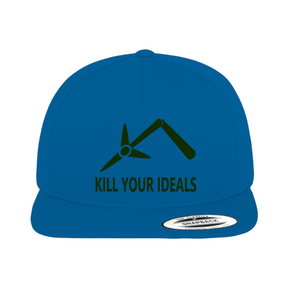 Classic 5 Panel Snapback Cap "Kill your Ideals"