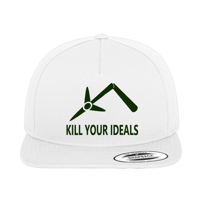 Classic 5 Panel Snapback Cap "Kill your Ideals"