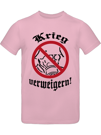 T-Shirt (m) "Krieg verweigern!"